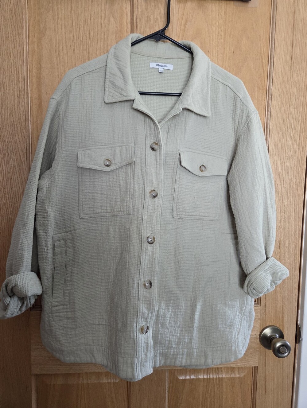 Madewell Waffleback Branner Shirt-Jacket